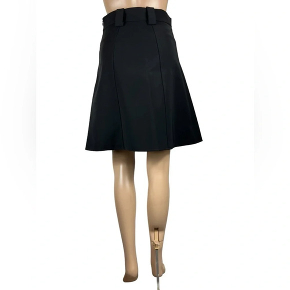 Louis Vuitton Uniform Womens Skirt Luxury Black Basic Flared Professional 32 - Picture 7 of 13